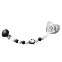 Clip pentru suzetă universal BabyOno Natural Nursing 0719/05 Unisex / 0 luni - / Latex / White photo 2