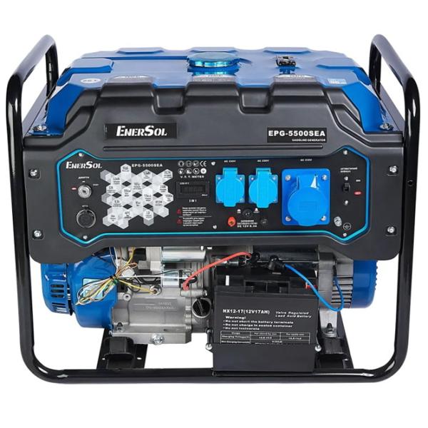 Generator de curent Enersol EPG-5500SEA 220 / 230 V Benzină / 5 kW photo 1