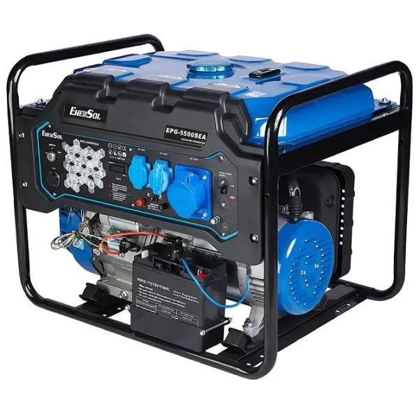 Generator de curent Enersol EPG-5500SEA 220 / 230 V Benzină / 5 kW photo 5