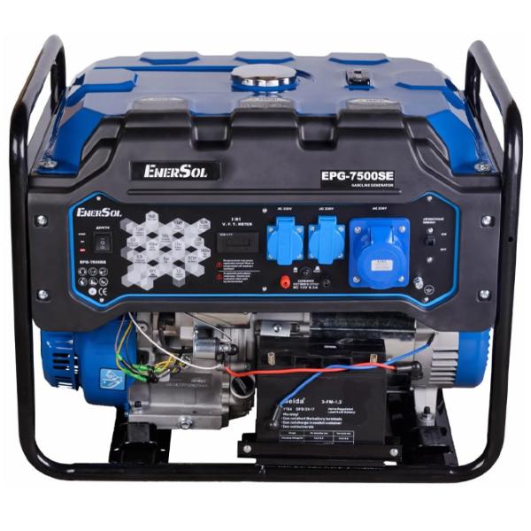 Генератор Enersol EPG-7500SE 220 / 230 В Бензин / 7 кВт photo 1