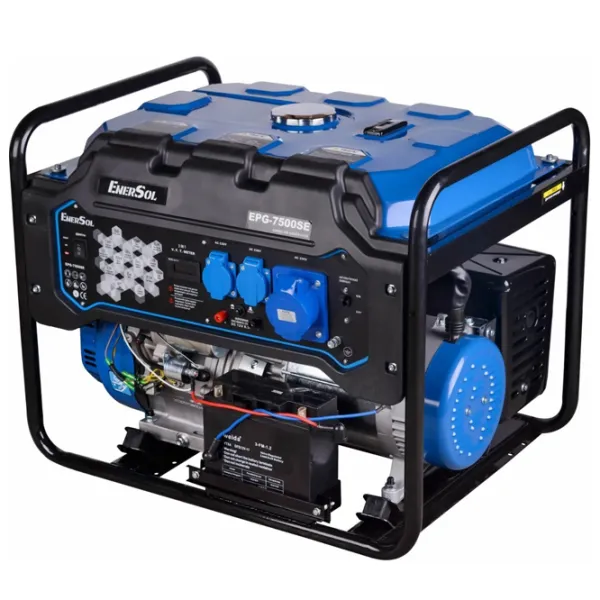 Генератор Enersol EPG-7500SE 220 / 230 В Бензин / 7 кВт photo 2
