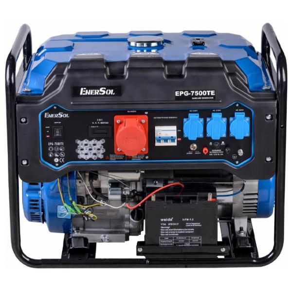 Generator de curent Enersol EPG-7500TE 220 / 230 V Benzină / 7 kW photo 1