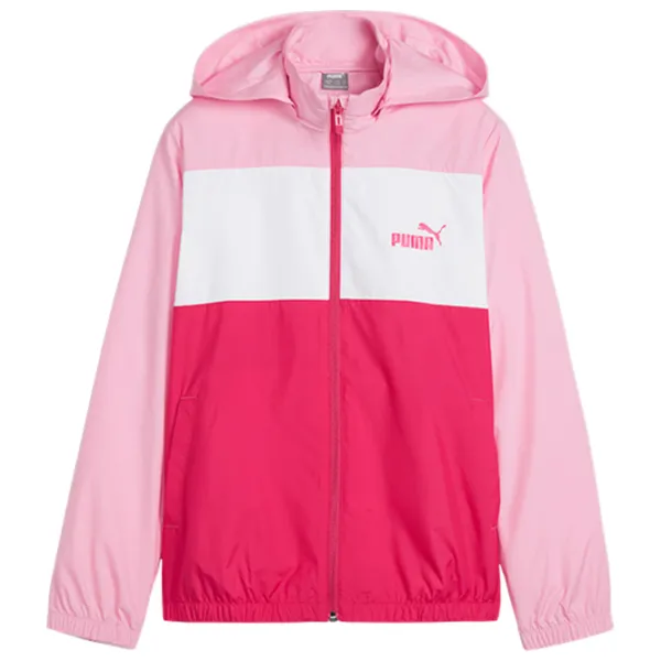 Ветровка для девочек Puma Ess+ Cb Windbreaker B 128 / Осень - Зима photo 1