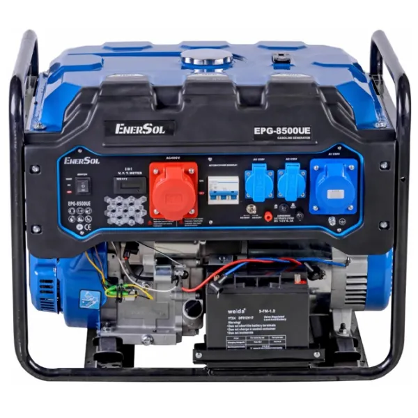 Generator de curent Enersol EPG-8500UE 220 / 230 V Benzină / 8 kW photo 1