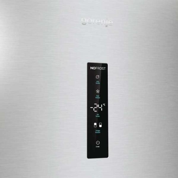 Frigider Gorenje NRK620CA2XL4 cu congelator jos 331 l / 200 cm / Inox photo 10