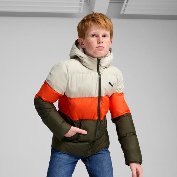 Jachetă pentru băieți Puma Poly Hooded Puffer 164 / Toamnă - Iarnă photo 3