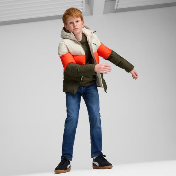Jachetă pentru băieți Puma Poly Hooded Puffer 164 / Toamnă - Iarnă photo 5
