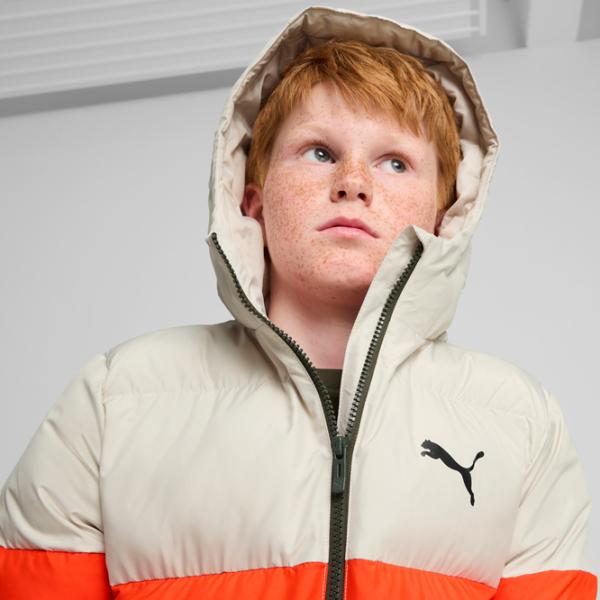 Jachetă pentru băieți Puma Poly Hooded Puffer 164 / Toamnă - Iarnă photo 6
