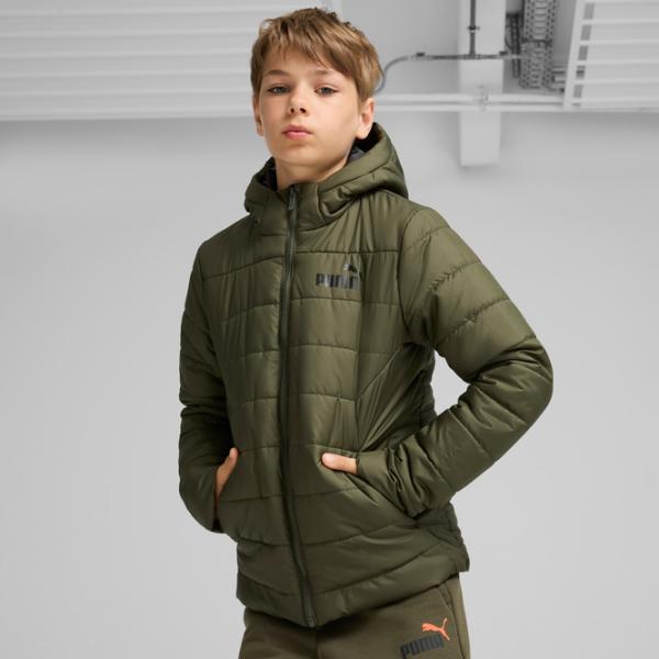 Jachetă pentru băieți Puma ESS Hooded Padded 128 / Toamnă - Iarnă photo 3