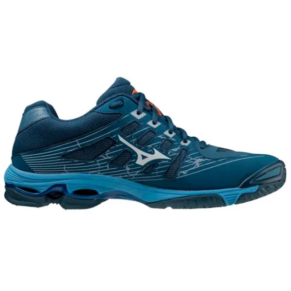 Adidași pentru bărbați Mizuno Wave Voltage 47 / Blue photo 3 Adidași pentru bărbați Mizuno Wave Voltage 47 / Blue photo 3