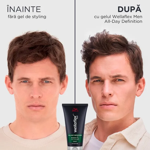 Gel pentru păr Wellaflex All-Day Definition 150 ml photo 3 Gel pentru păr Wellaflex All-Day Definition 150 ml photo 3