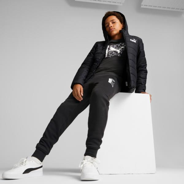 Jachetă pentru băieți Puma ESS Hooded Padded 176 / Toamnă - Iarnă photo 4 Jachetă pentru băieți Puma ESS Hooded Padded 176 / Toamnă - Iarnă photo 4