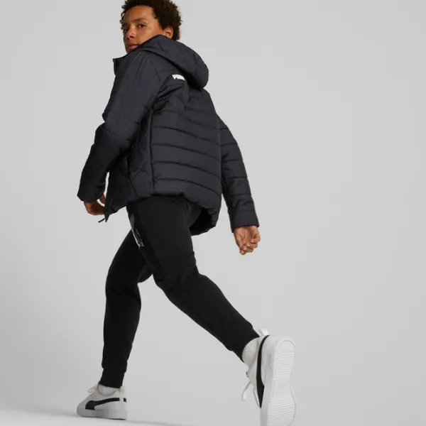 Jachetă pentru băieți Puma ESS Hooded Padded 176 / Toamnă - Iarnă photo 5 Jachetă pentru băieți Puma ESS Hooded Padded 176 / Toamnă - Iarnă photo 5
