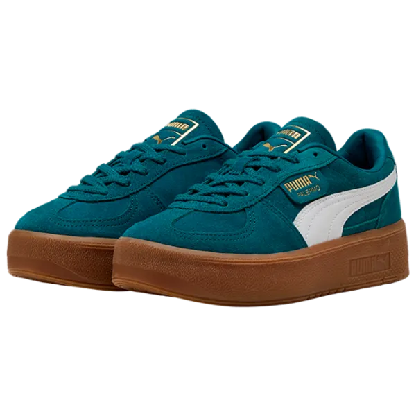 Ghete pentru femei Puma Palermo Elevata Wns Demisezon / Green photo 1