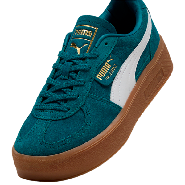 Кеды для женщин Puma Palermo Elevata Wns Демисезон / Зеленый photo 5