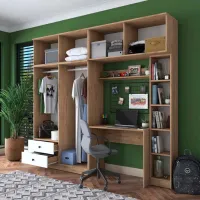 Living Mirage Meble BA122 Modulară / Wallnut photo 3