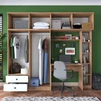 Living Mirage Meble BA122 Modulară / Wallnut photo 5