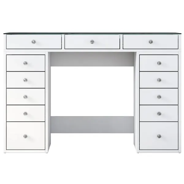 Туалетный столик Mirage Meble BJ105 ДСП меламин / White photo 1