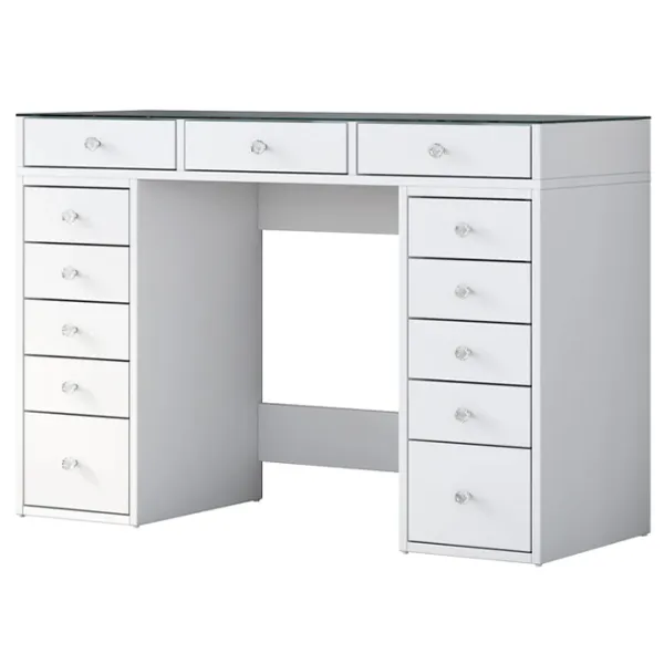 Туалетный столик Mirage Meble BJ105 ДСП меламин / White photo 4