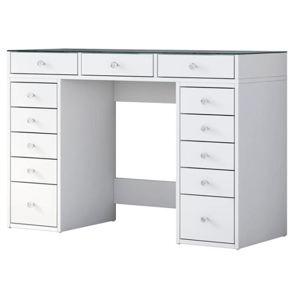 Туалетный столик Mirage Meble BJ105 ДСП меламин / White photo 4