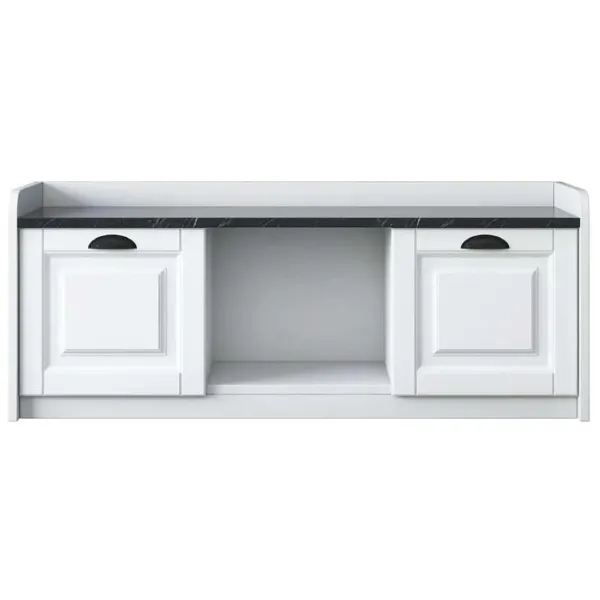 Dulap pentru încălțăminte Mirage Meble EB101 45 x 120 x 40 /White /White photo 1
