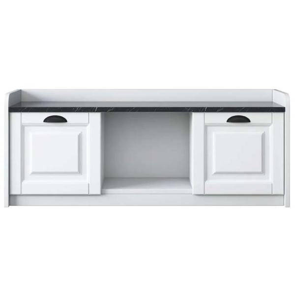 Dulap pentru încălțăminte Mirage Meble EB101 45 x 120 x 40 /White /White photo 1