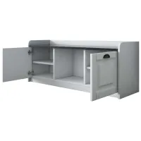 Dulap pentru încălțăminte Mirage Meble EB101 45 x 120 x 40 /White /White photo 4