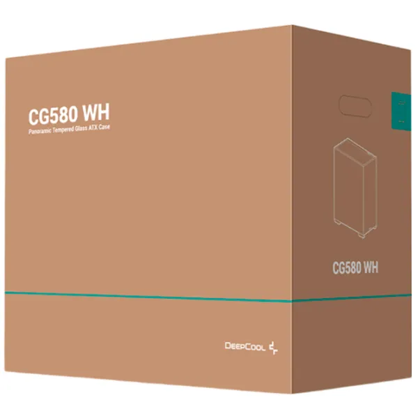 Корпус Deepcool CG580 Mid Tower / Белый photo 11