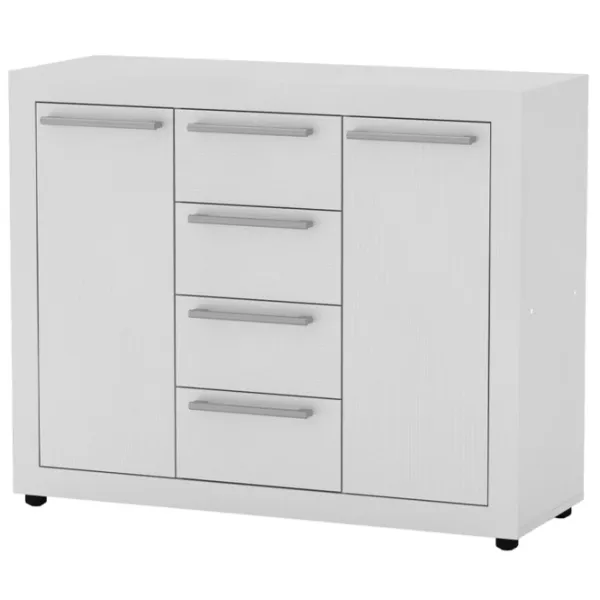 Noptiere ML-Mobila МГ-1 Тумба-3  110 x 90 x 40 / PAL / White photo 1 Noptiere ML-Mobila МГ-1 Тумба-3  110 x 90 x 40 / PAL / White photo 1