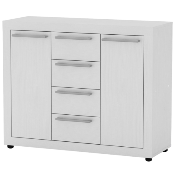Noptiere ML-Mobila МГ-1 Тумба-3  110 x 90 x 40 / PAL / White photo 1 Noptiere ML-Mobila МГ-1 Тумба-3  110 x 90 x 40 / PAL / White photo 1