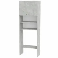 Dulap pentru mașini de spălat ML-Mobila 00-00111748  PAL / Grey