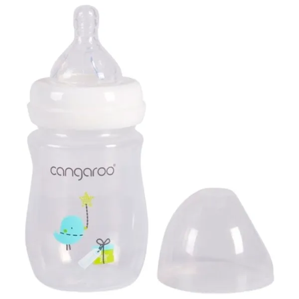 Бутылочка для кормления Cangaroo C0562  Для мальчиков / 160 мл / Прозрачный photo 2
