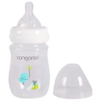 Biberon Cangaroo C0562 Pentru băieți / 160 ml / Transparent photo 2