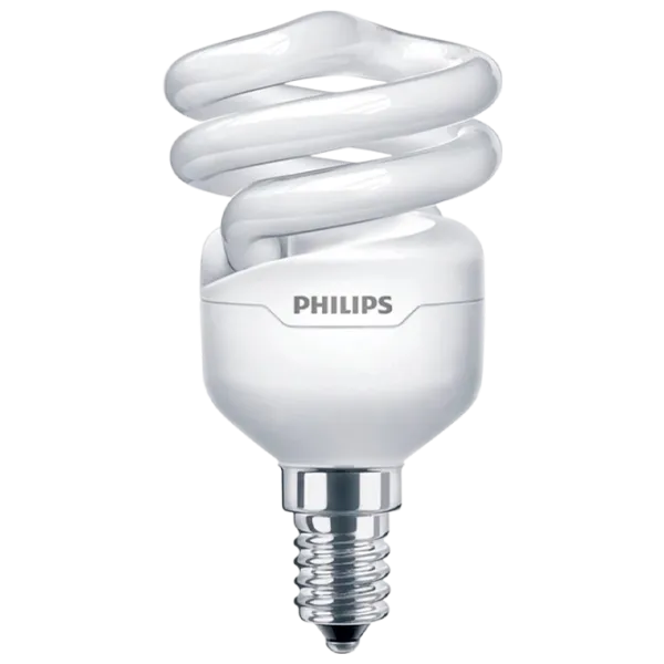 Bec LED Philips Twister CDL 151764 E14 / 8 W / 6500 K / 475lm / White photo 1