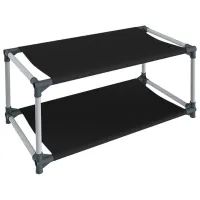 Etajeră pentru încălțăminte Sheffilton ПЛТ171 30.5 x 63 x 28.5 /Gray /Black photo 3