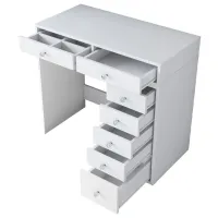 Туалетный столик Mirage Meble BJ115 ДСП меламин / White photo 5