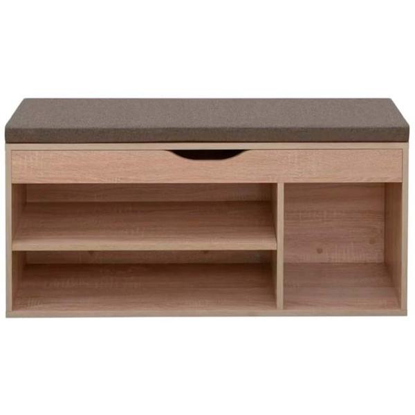 Обувной шкаф Tempo Kondela Fuddy 48 x 103 x 32см /Дуб Сонома /Дуб Сонома photo 3