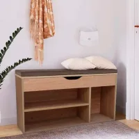 Dulap pentru încălțăminte Tempo Kondela Fuddy 48 x 103 x 32 /Stejar Sonoma /Stejar Sonoma photo 4