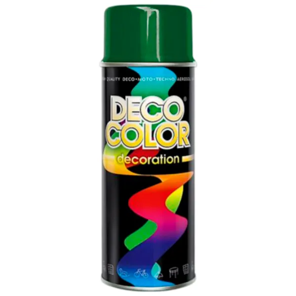 Автомобильная краска Deco color Decoration 6005 400 мл / Для металлических поверхностей photo 1 Автомобильная краска Deco color Decoration 6005 400 мл / Для металлических поверхностей photo 1