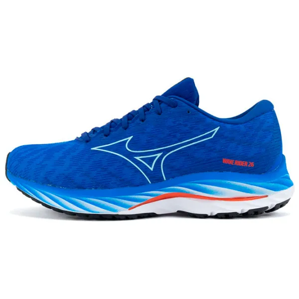 Adidași pentru bărbați Mizuno Wave Rider 26 45 / Blue photo 3 Adidași pentru bărbați Mizuno Wave Rider 26 45 / Blue photo 3