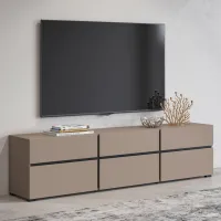 Тумба под телевизор Helvetia Cross 3D3S 48.2 x 180 x 40см / ДСП photo 4