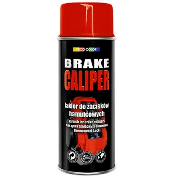 Автомобильная краска Deco color Caliper brake  400 мл / Для металлических поверхностей photo 1 Автомобильная краска Deco color Caliper brake  400 мл / Для металлических поверхностей photo 1