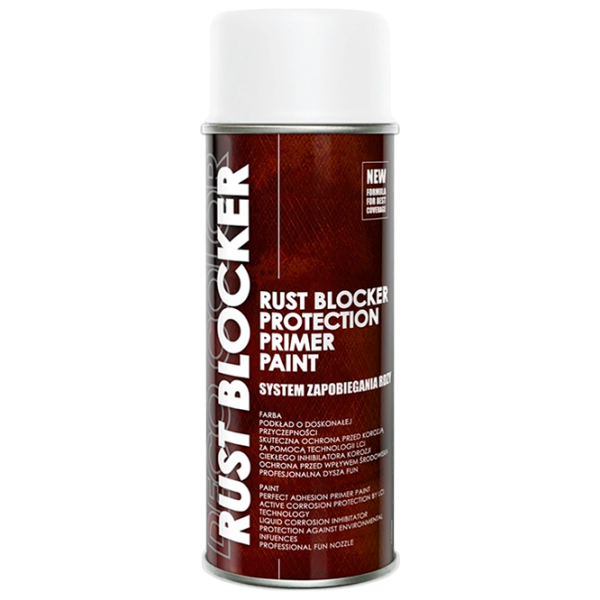 Автомобильная краска Deco color Rust Blocker 9010 400 мл / Для металлических поверхностей photo 1 Автомобильная краска Deco color Rust Blocker 9010 400 мл / Для металлических поверхностей photo 1