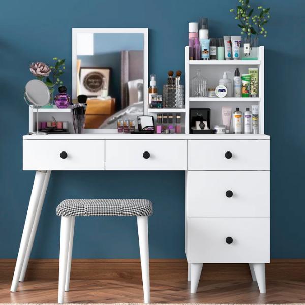 Туалетный столик Mirage Meble BJ101 ДСП меламин / White photo 5
