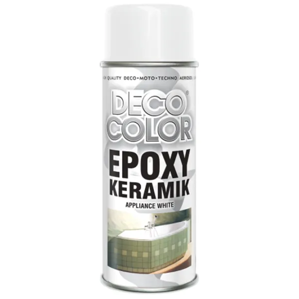 Vopsea auto Deco color Epoxy 9016 400 ml / Pentru acoperirea așchiilor mici photo 1 Vopsea auto Deco color Epoxy 9016 400 ml / Pentru acoperirea așchiilor mici photo 1