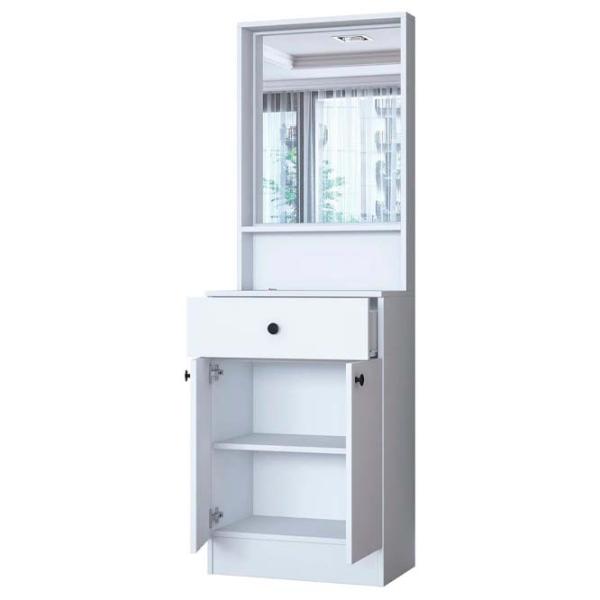 Dulap pentru antreu Mirage Meble P6/M15 PAL melaminat / White photo 2