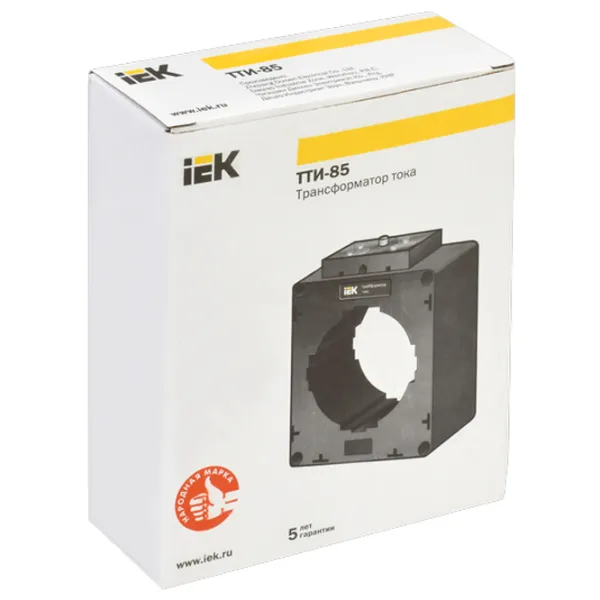 Transformator IEK ТТИ-85 750/5А 15ВА  15 W / 660 V / IP20 photo 2