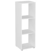 Стеллаж KompaniT KS-24 109.4 x 37.4 x 33см cm / LPAL / White