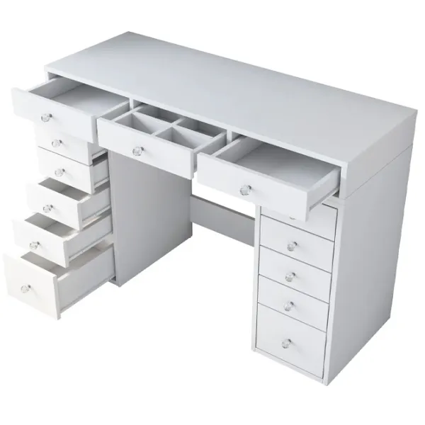 Туалетный столик Mirage Meble BJ106 ДСП меламин / White photo 4
