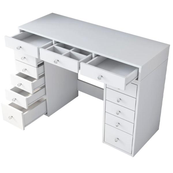 Туалетный столик Mirage Meble BJ106 ДСП меламин / White photo 4
